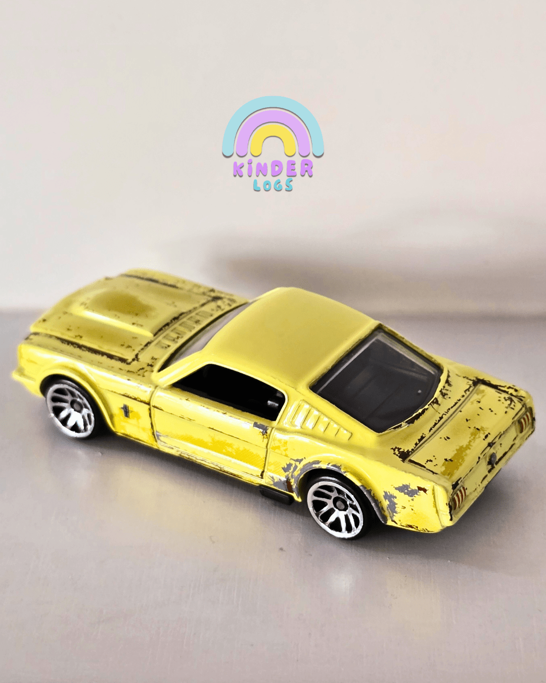 Hot Wheels 1965 Ford Mustang 2+2 Fastback - Vintage Club (Uncarded - New) - Kinder Logs