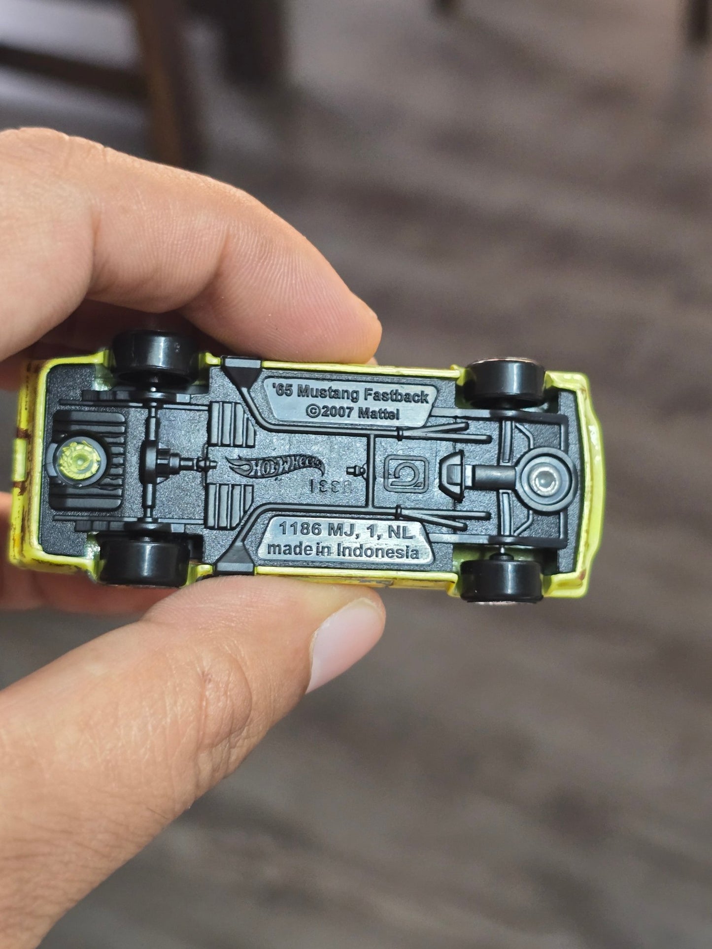 Hot Wheels 1965 Ford Mustang 2+2 Fastback - Vintage Club (Uncarded - New) - Kinder Logs