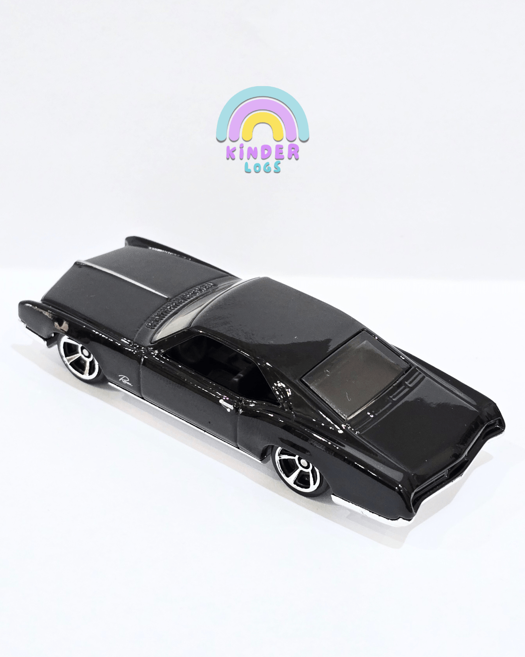 Hot Wheels 1966 Buick Riviera - Black (Imported) - Kinder Logs