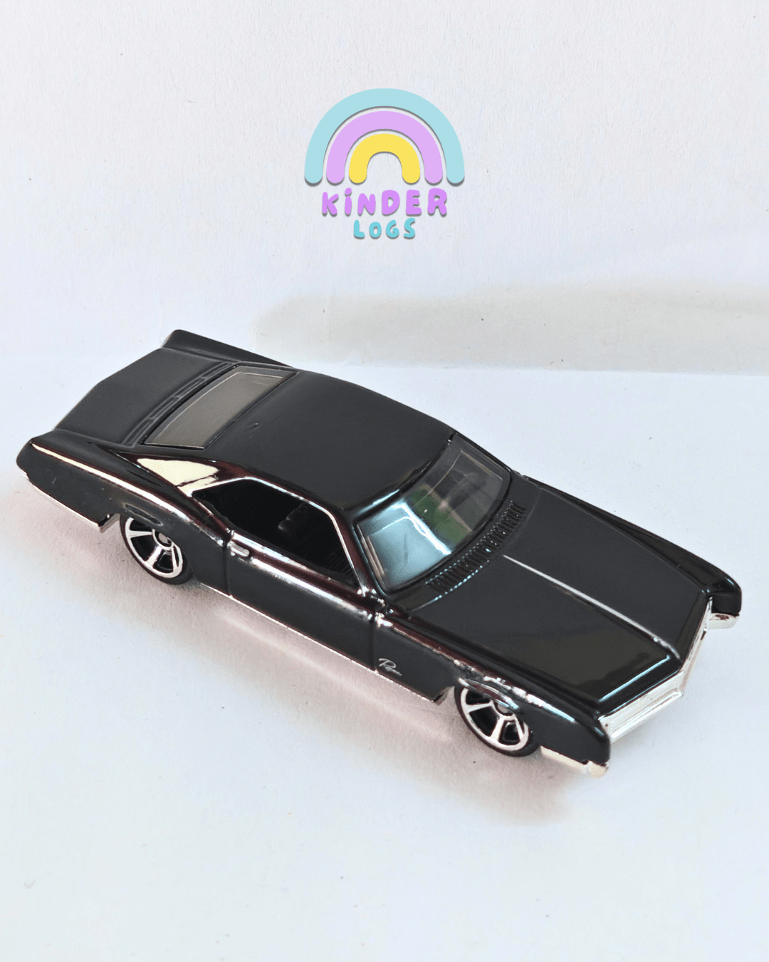 Hot Wheels 1966 Buick Riviera - Black (Minor Paint Issue) - Kinder Logs