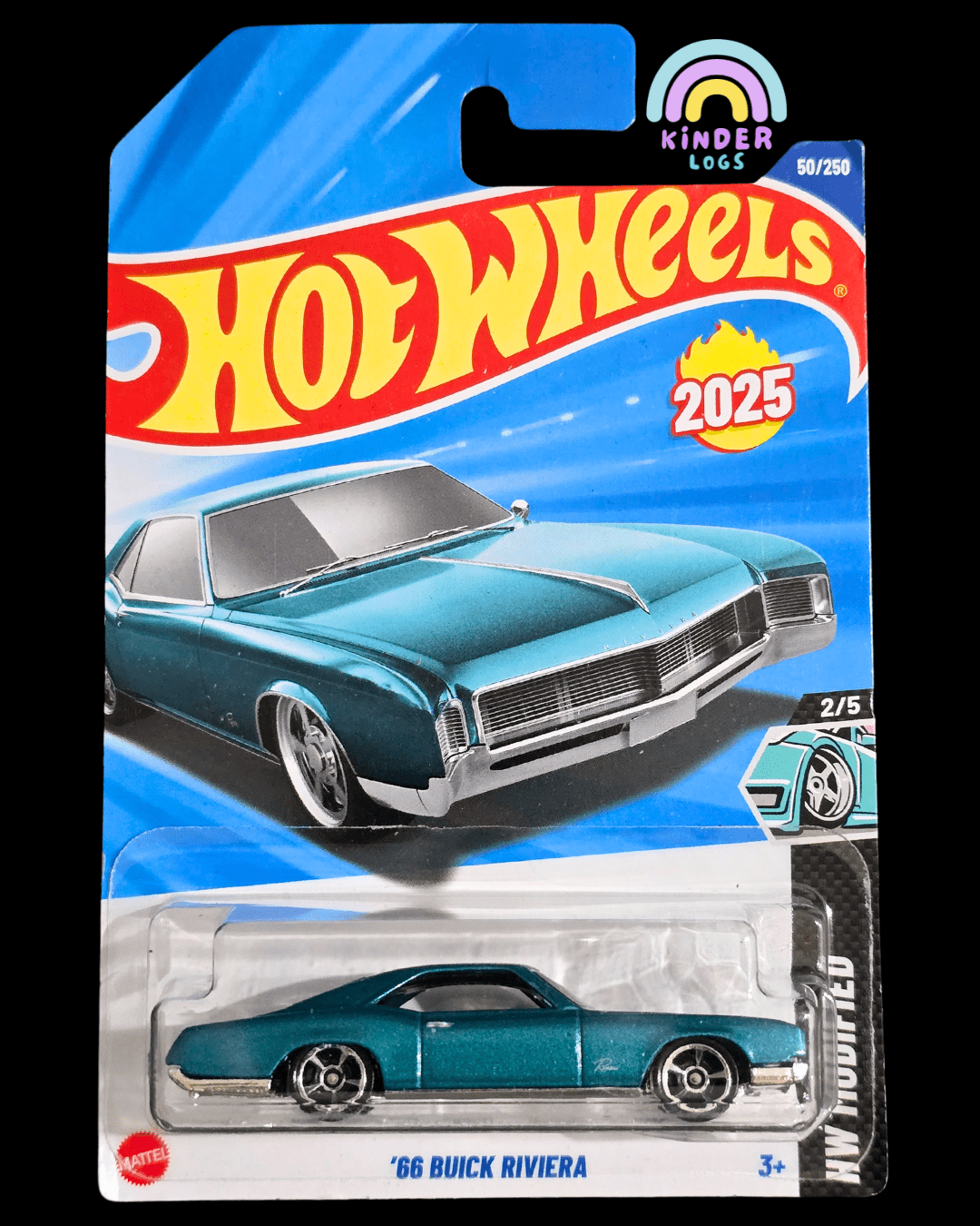 Hot Wheels 1966 Buick Riviera (Imported) - Kinder Logs