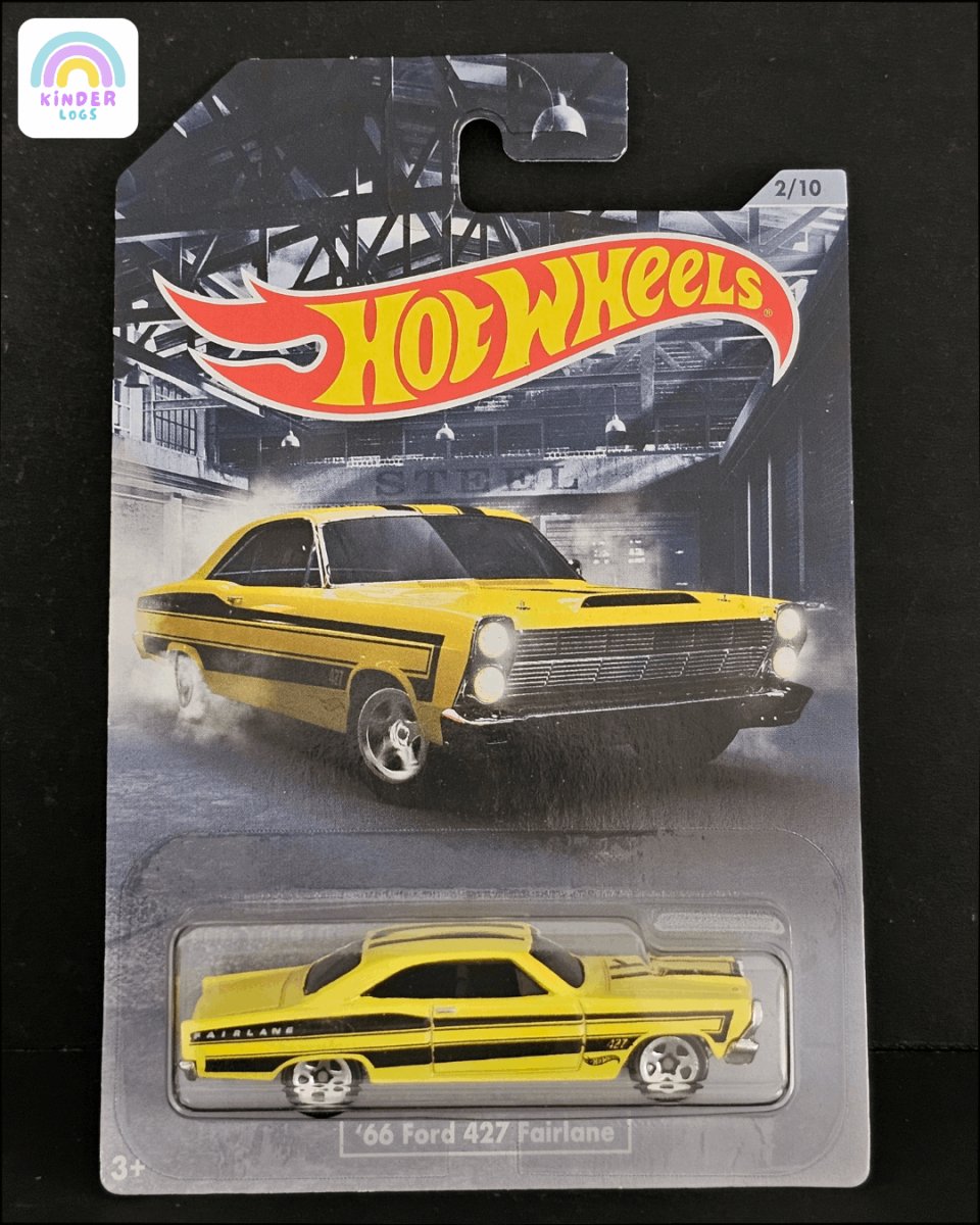 Hot Wheels 1966 Ford 427 Fairlane - Kinder Logs