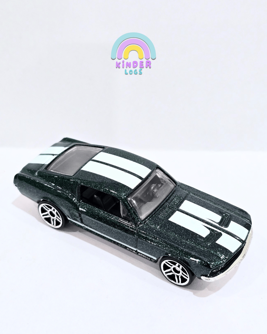 Hot Wheels 1967 Custom Ford Mustang - Fast And Furious (Uncarded) - Kinder Logs