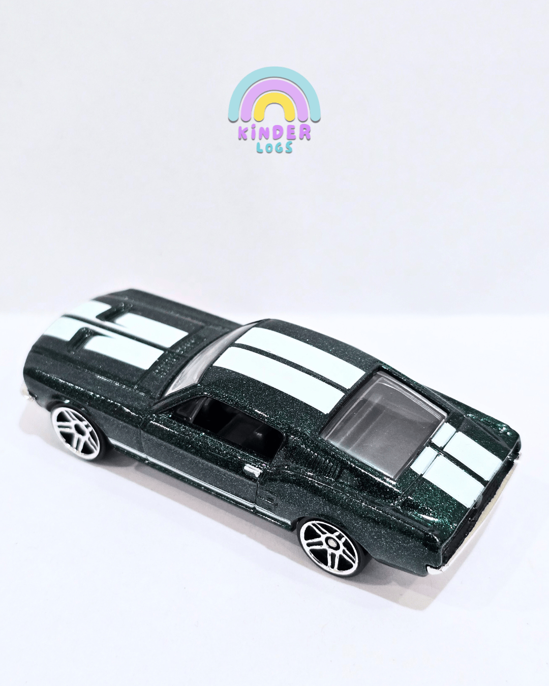 Hot Wheels 1967 Custom Ford Mustang - Fast And Furious (Uncarded) - Kinder Logs