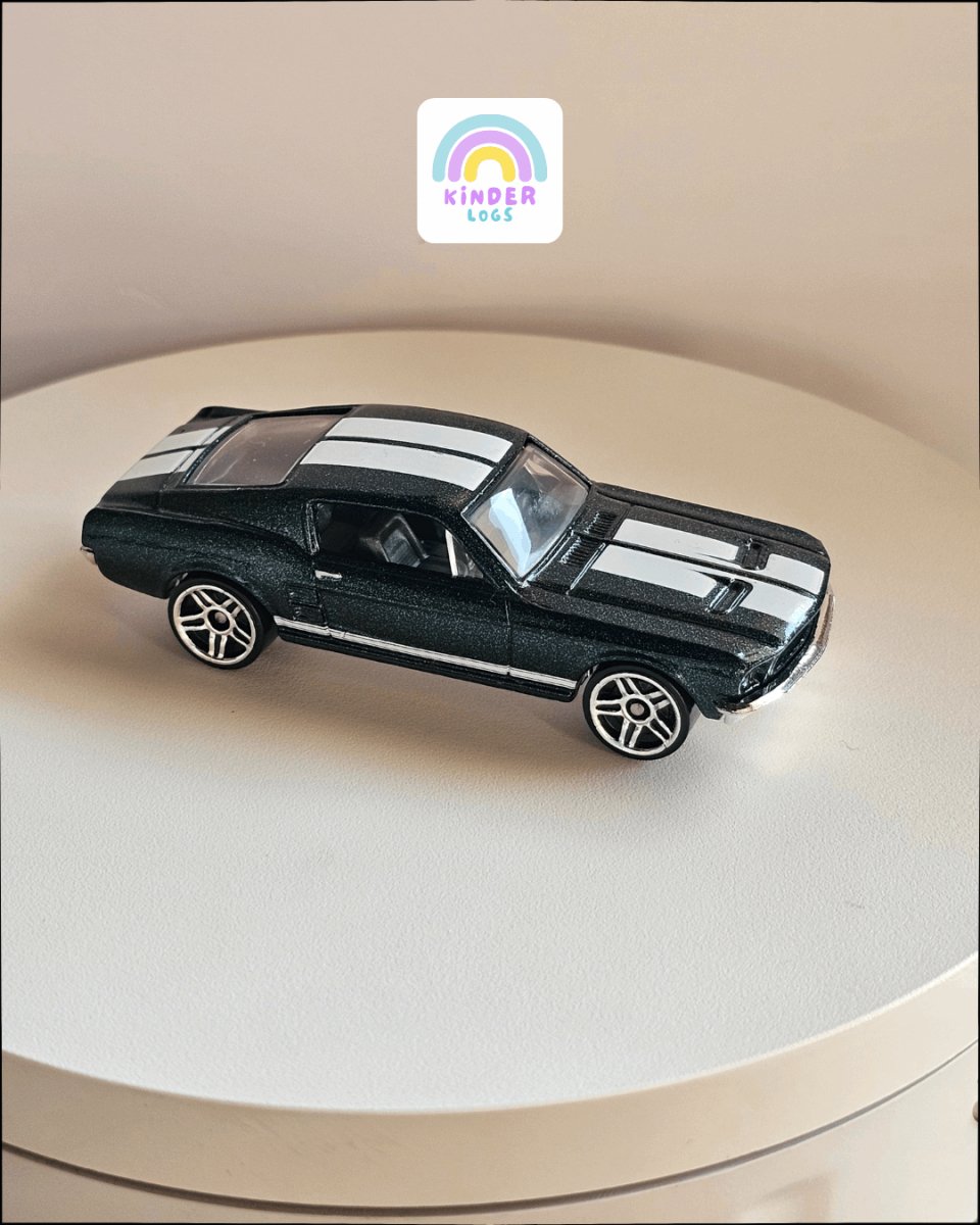 Hot Wheels 1967 Custom Ford Mustang Uncarded Buy at Kinder Logs in India