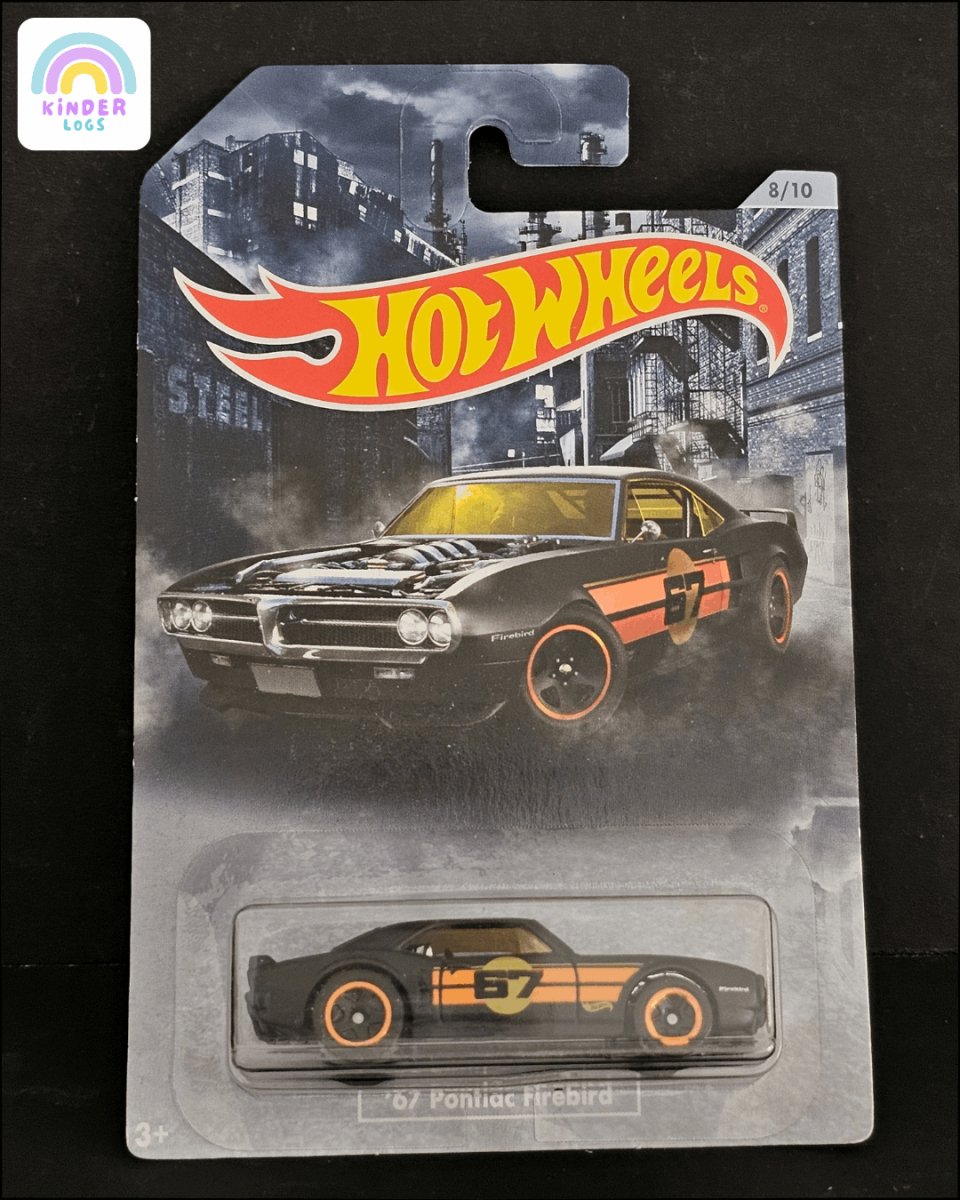 Hot Wheels 1967 Pontiac Firebird Muscle Car - Kinder Logs