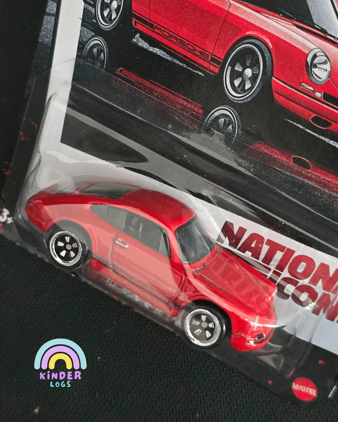 Hot Wheels 1967 Porsche 911 R - National Icons (Imported) - Kinder Logs