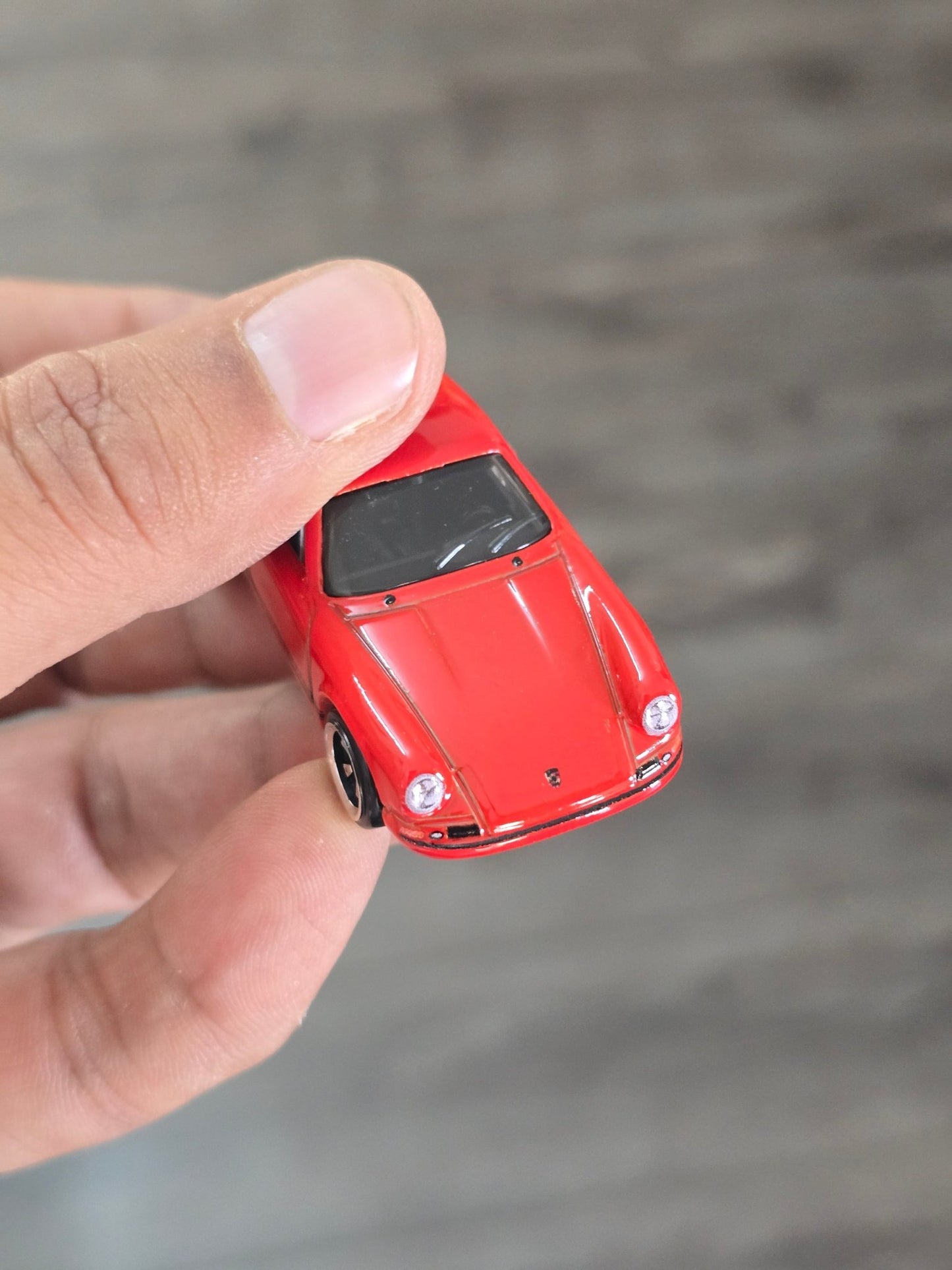 Hot Wheels 1967 Porsche 911 R - Red (Uncarded) - Kinder Logs