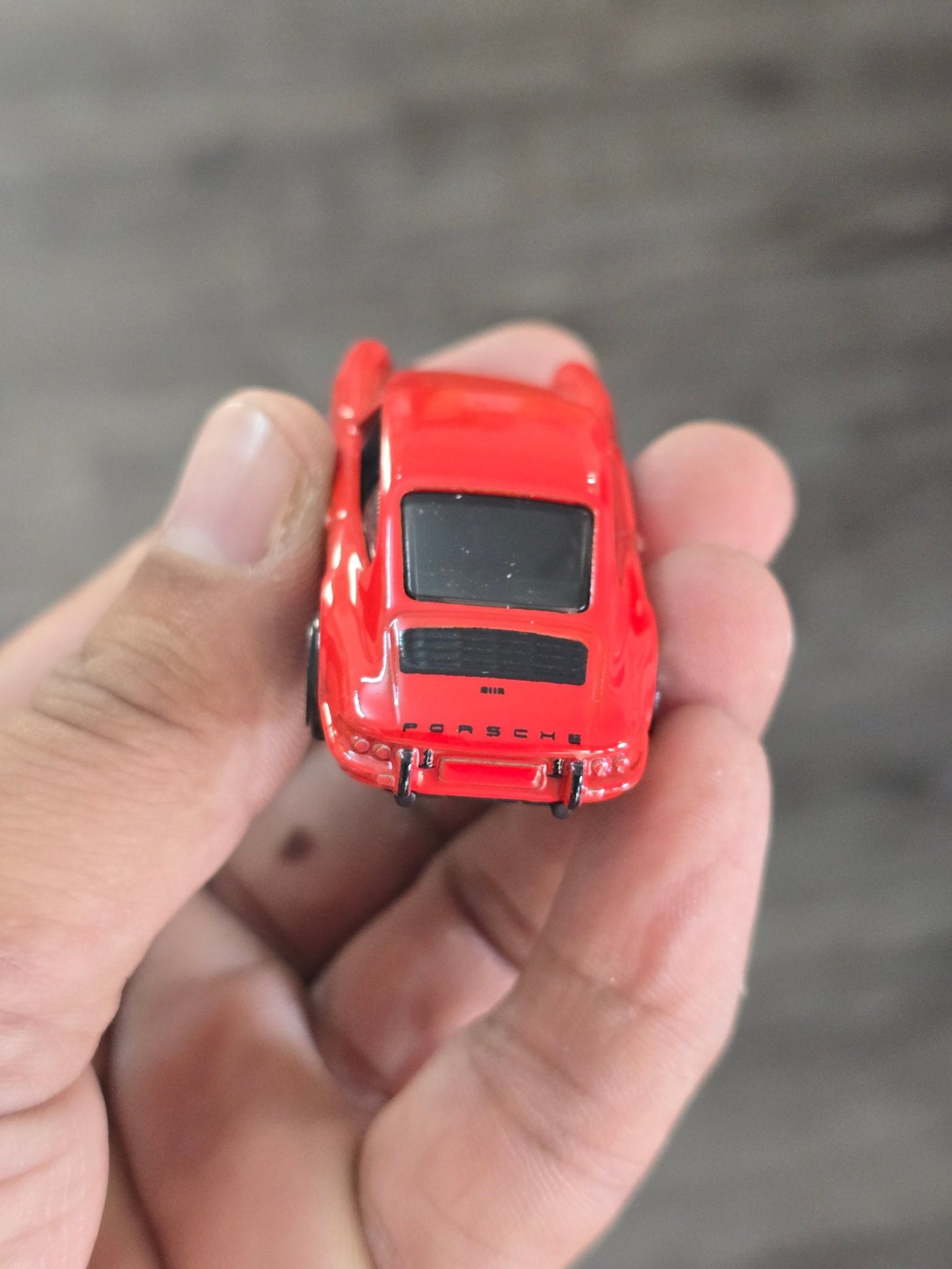 Hot Wheels 1967 Porsche 911 R - Red (Uncarded) - Kinder Logs