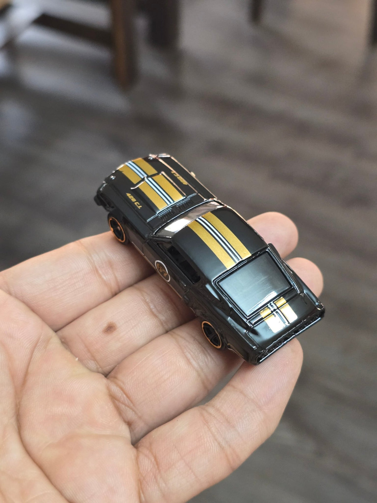 Hot Wheels 1967 Shelby GT500 - Black (Uncarded - New) - Kinder Logs