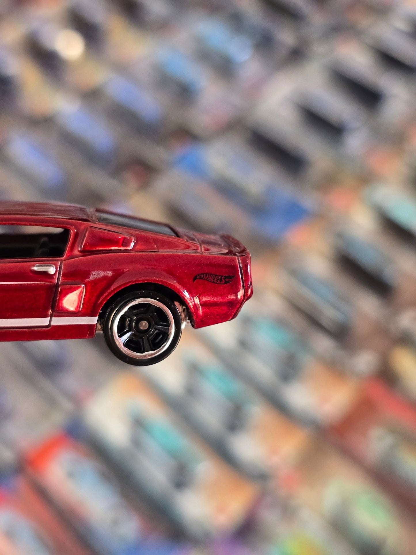 Hot Wheels 1967 Shelby GT500 - Nightburnerz (Uncarded) - Kinder Logs