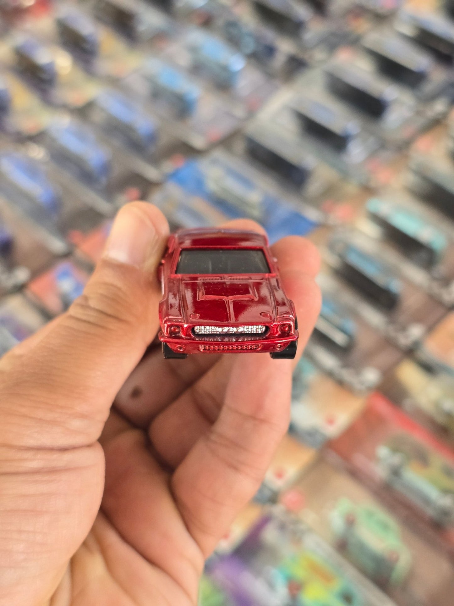 Hot Wheels 1967 Shelby GT500 - Nightburnerz (Uncarded) - Kinder Logs