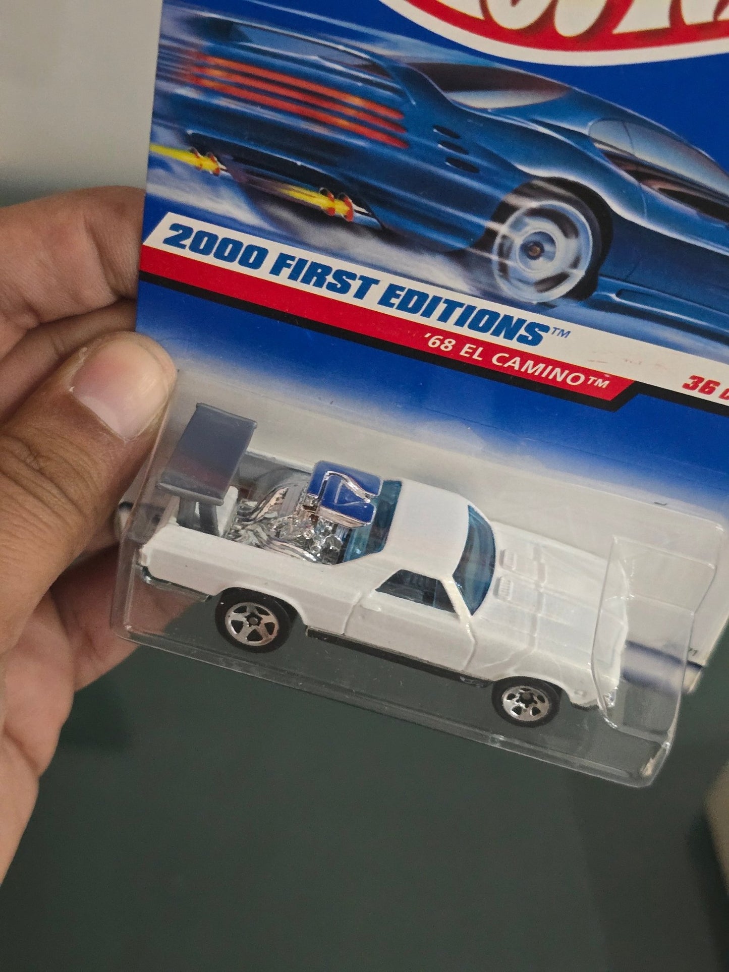 Hot Wheels 1968 Chevy El Camino - 2000 First Editions - Kinder Logs