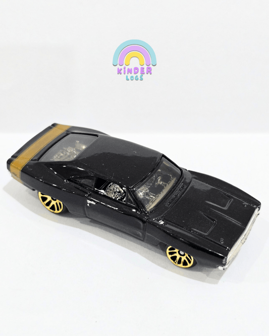 Hot Wheels 1968 Dodge Charger - Fast & Furious Dominic Toretto (Uncarded) - Kinder Logs