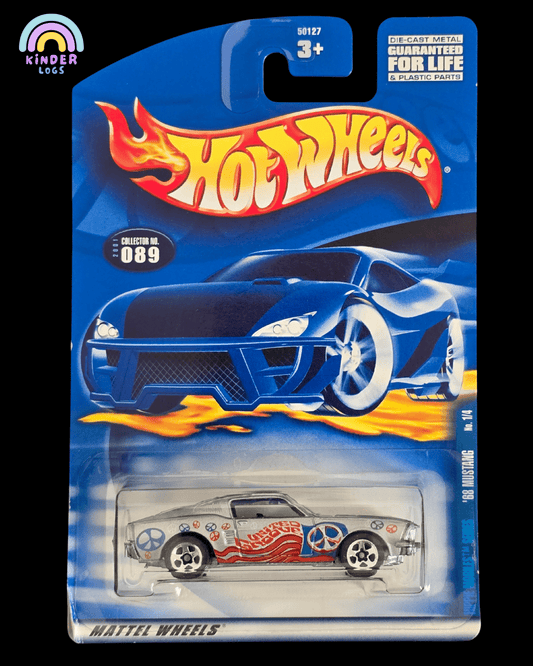 Hot Wheels 1968 Ford Mustang - Collector No. 089 - Kinder Logs