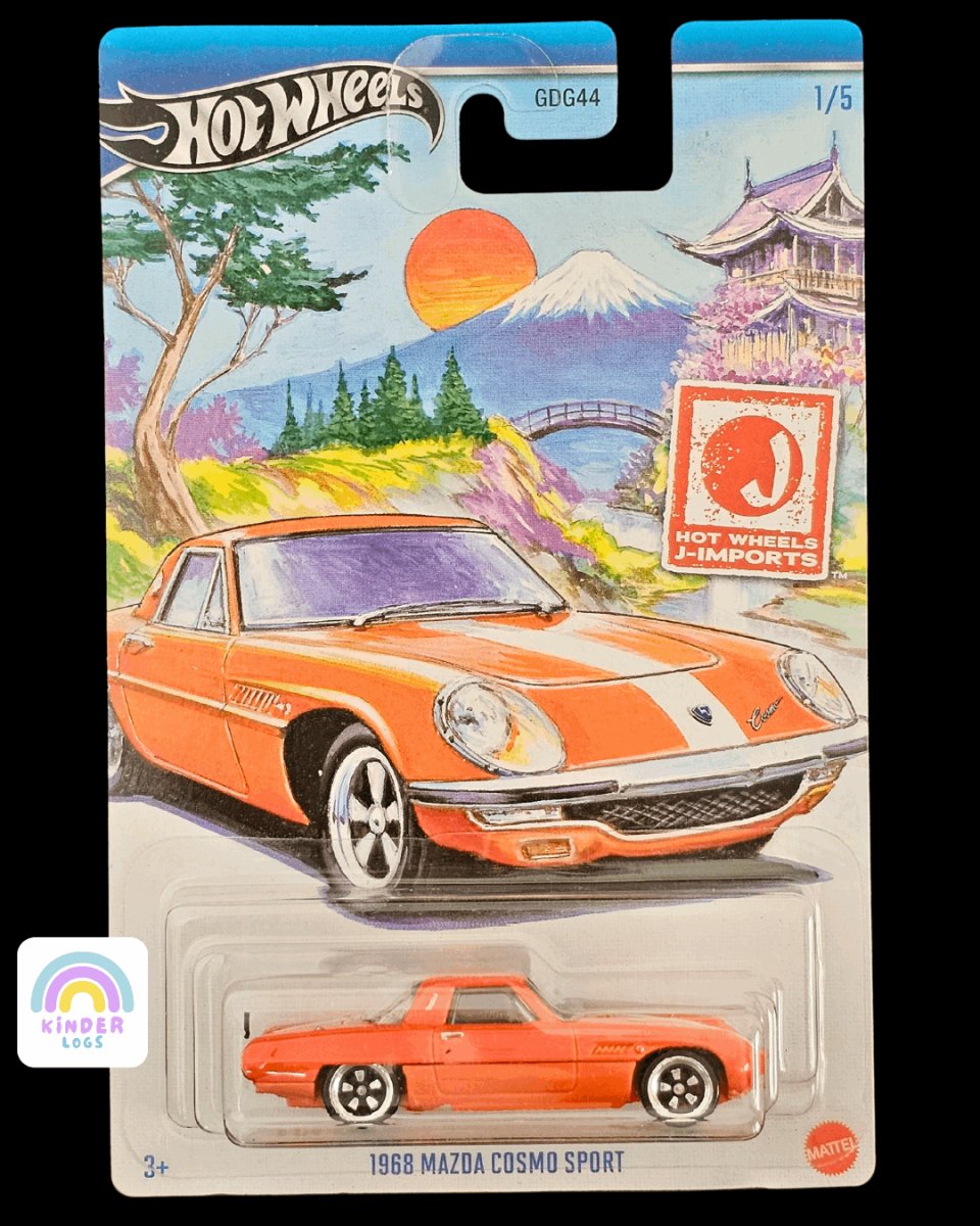 Hot Wheels 1968 Mazda Cosmo Sport - HW J - Imports - Kinder Logs