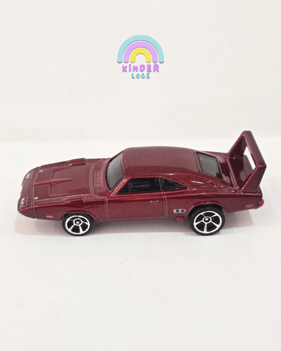 Hot Wheels 1969 Dodge Charger Daytona | Fast and Furious (Uncarded) - Kinder Logs