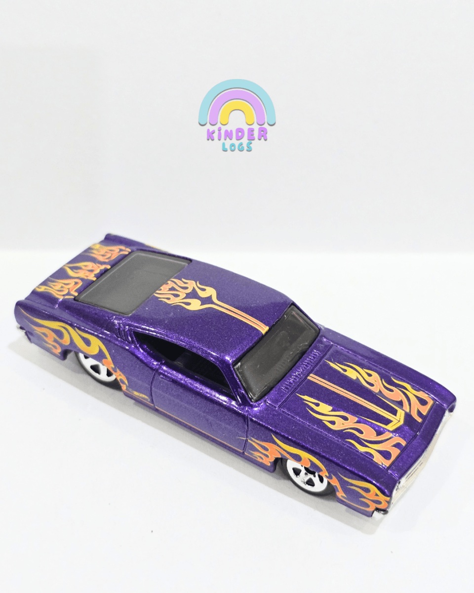 Hot Wheels 1969 Ford Torino Talladega - Purple (Uncarded) - Kinder Logs
