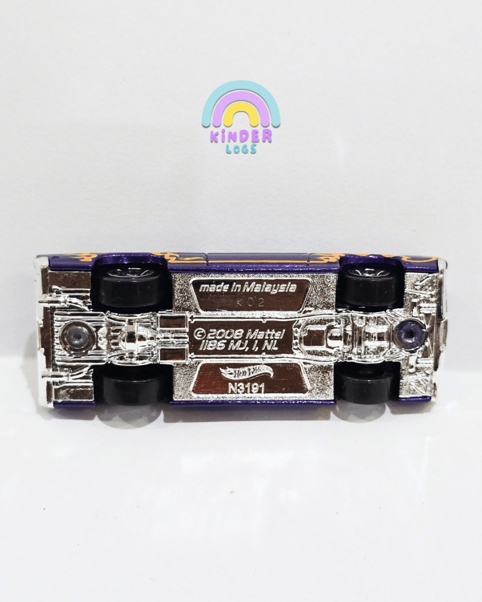Hot Wheels 1969 Ford Torino Talladega - Purple (Uncarded) - Kinder Logs
