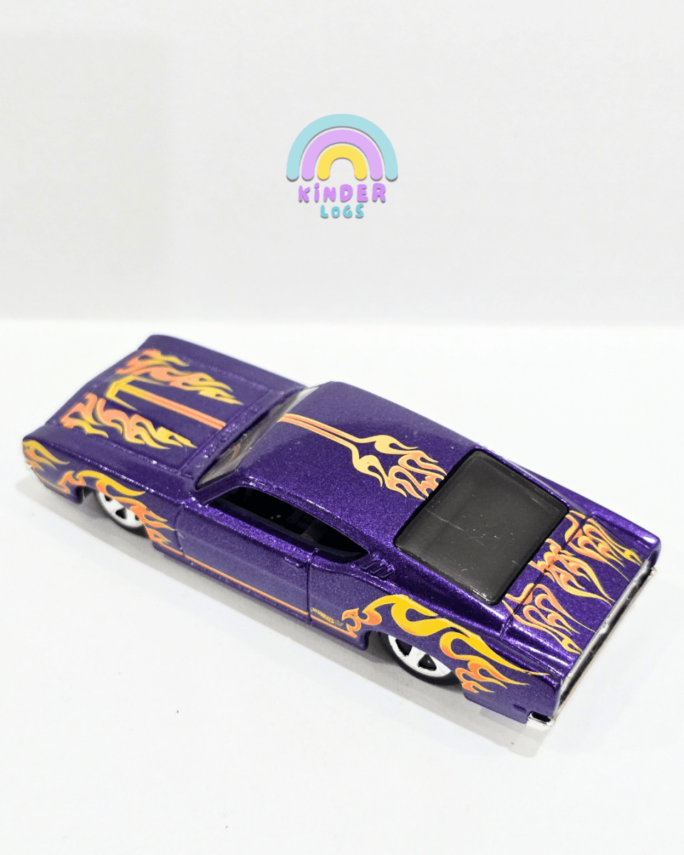 Hot Wheels 1969 Ford Torino Talladega - Purple (Uncarded) - Kinder Logs