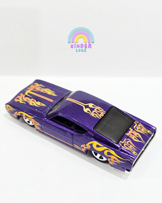 Hot Wheels 1969 Ford Torino Talladega - Purple (Uncarded) - Kinder Logs