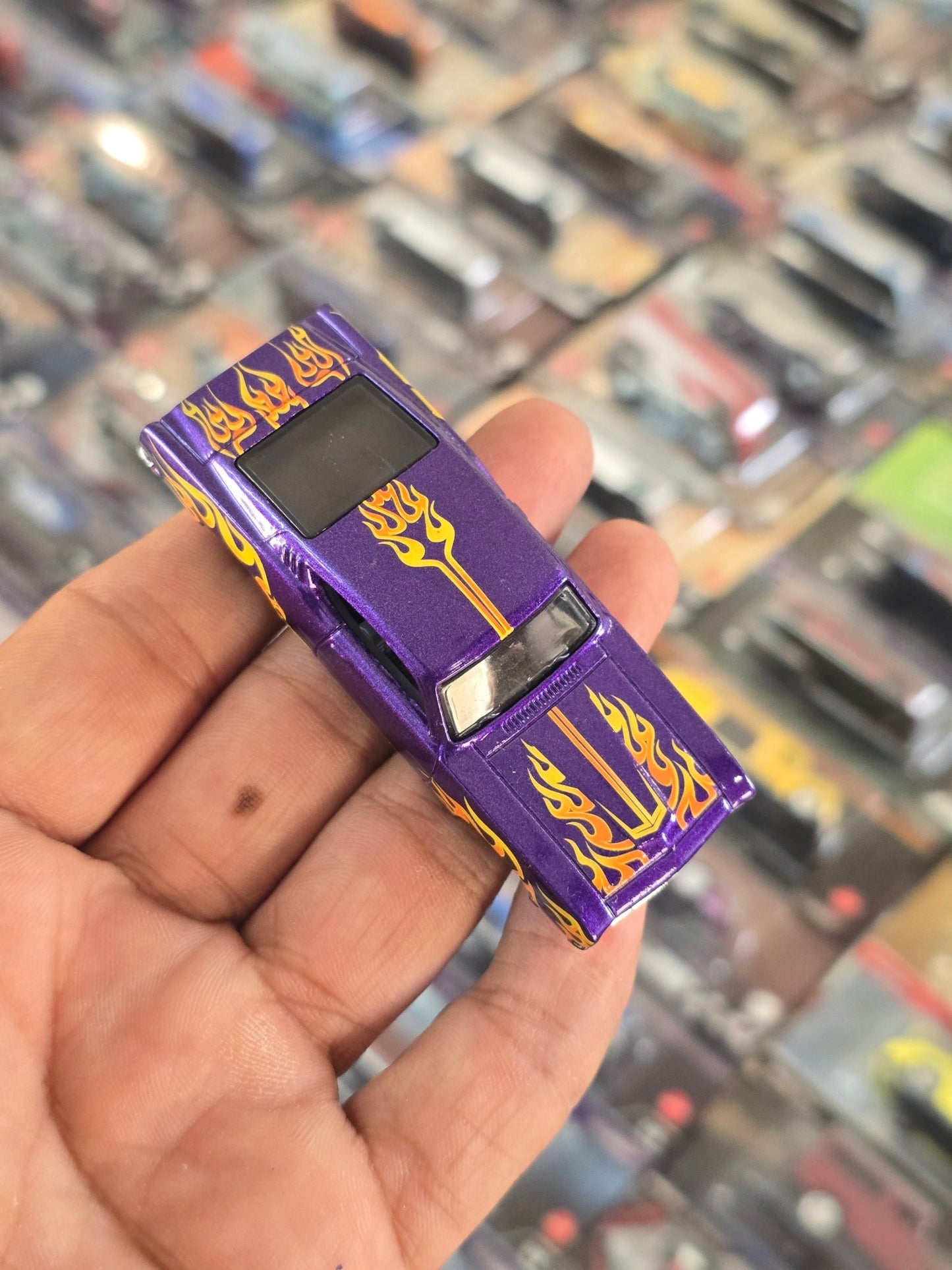 Hot Wheels 1969 Ford Torino Talladega - Purple (Uncarded) - Kinder Logs