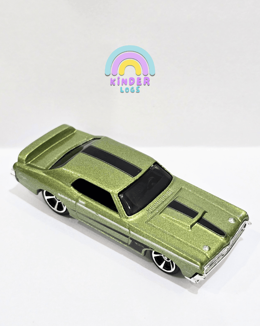 Hot Wheels 1969 Mercury Cougar Eliminator - Green (Uncarded) - Kinder Logs
