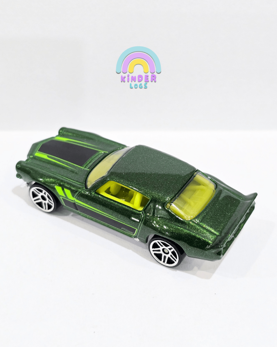 Hot Wheels 1970 Chevrolet Camaro - Green (Uncarded) - Kinder Logs