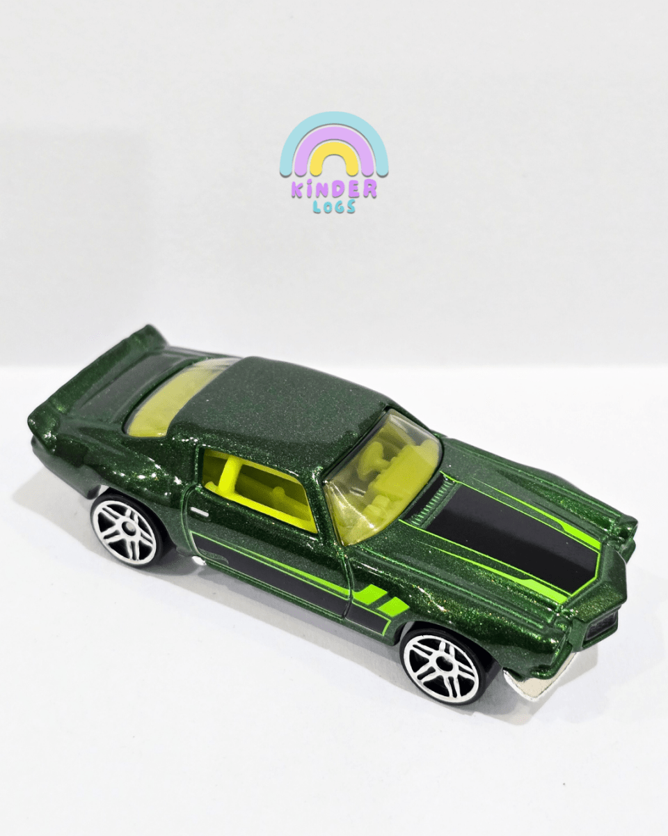 Hot Wheels 1970 Chevrolet Camaro - Green (Uncarded) - Kinder Logs