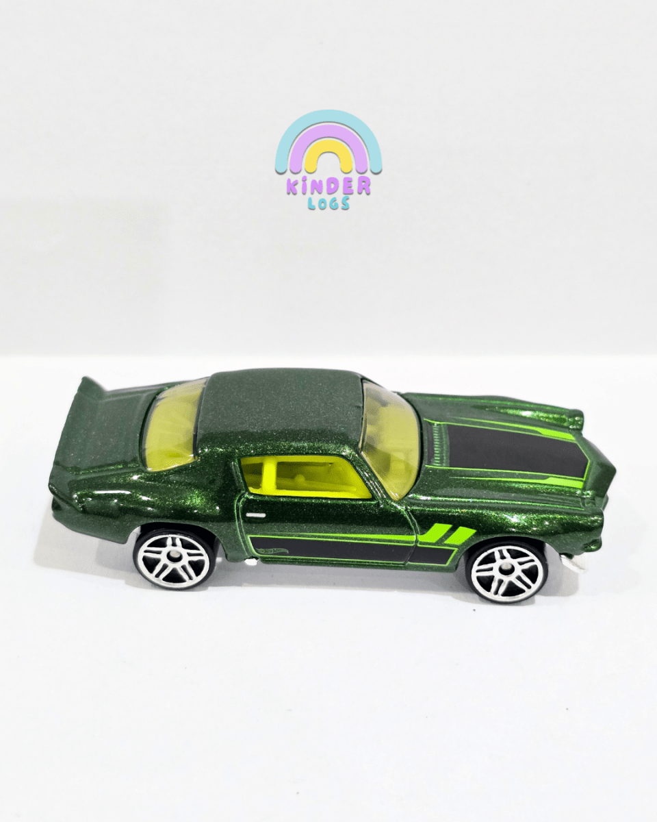 Hot Wheels 1970 Chevrolet Camaro - Green (Uncarded) - Kinder Logs