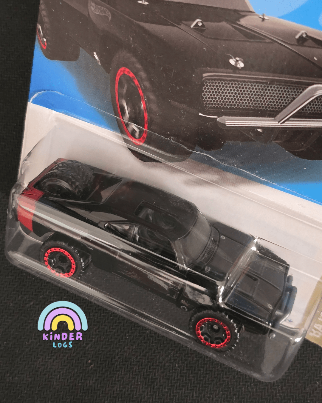 Hot Wheels 1970 Dodge Charger - Fast And Furious (Special Feature) - Kinder Logs