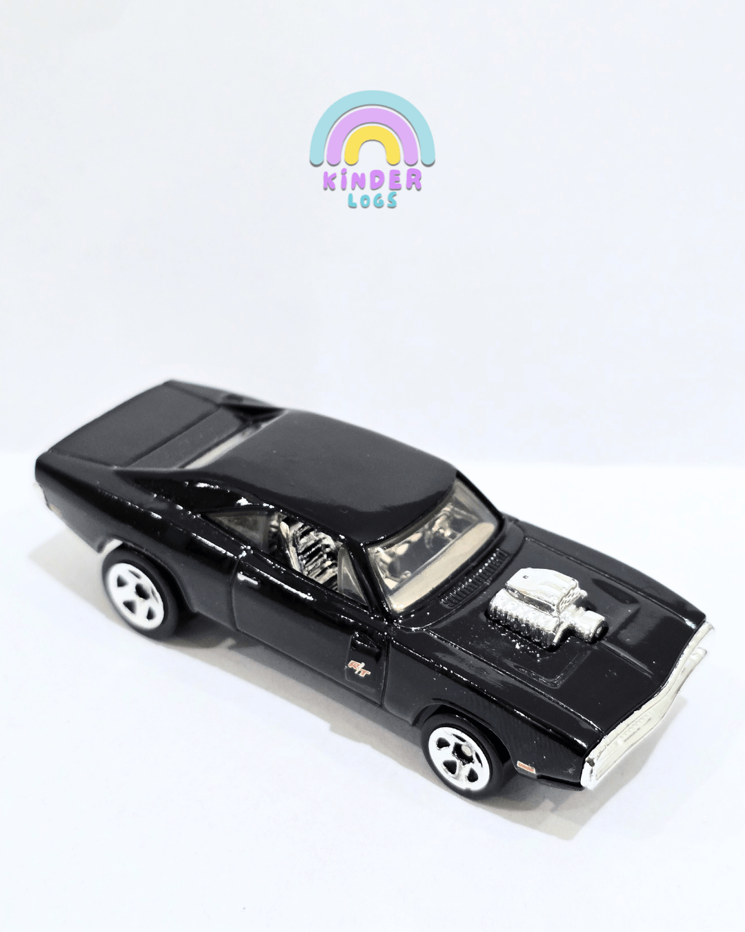 Hot Wheels 1970 Dodge Charger - Fast And Furious (Uncarded) - Kinder Logs