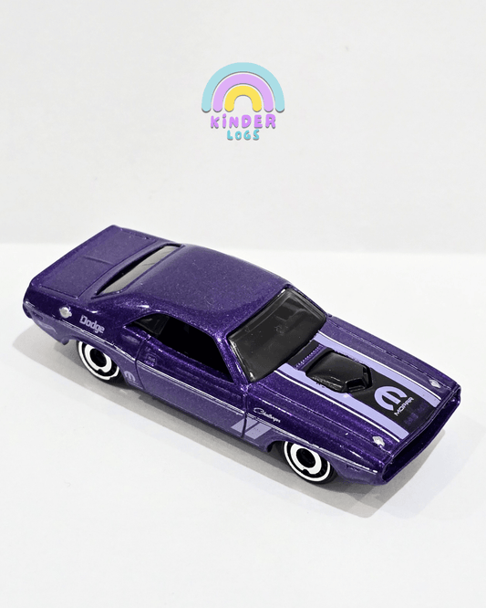 Hot Wheels 1970 Dodge Hemi Challenger Mopar - Purple (Uncarded) - Kinder Logs
