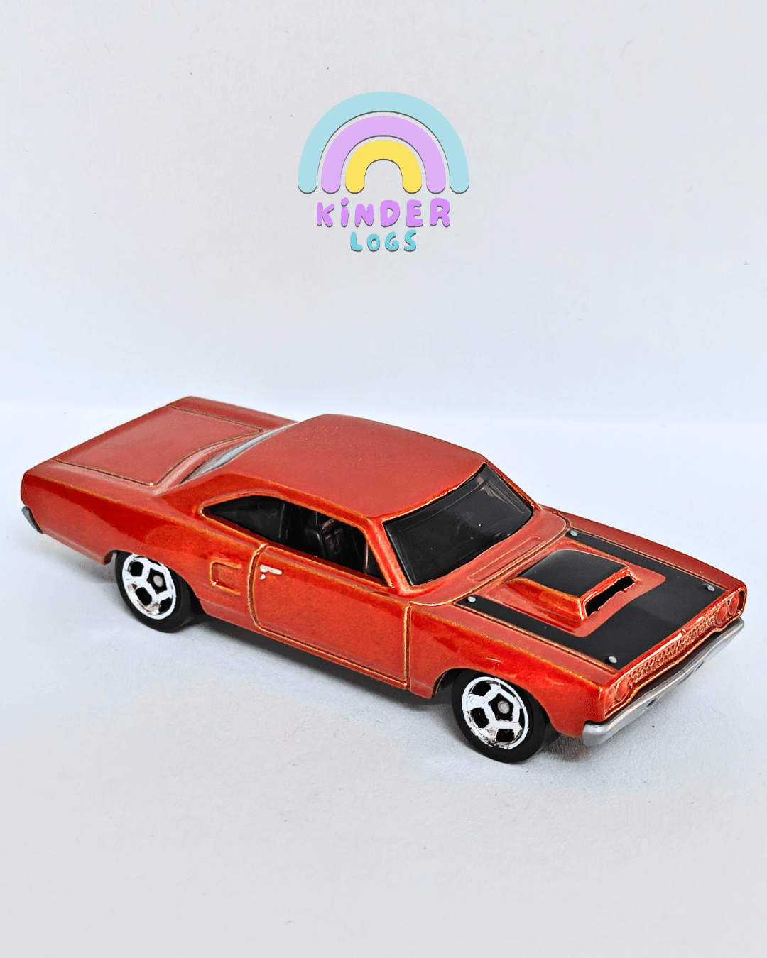 Hot Wheels 1970 Plymouth Road Runner F&F (Uncarded - New) - Kinder Logs
