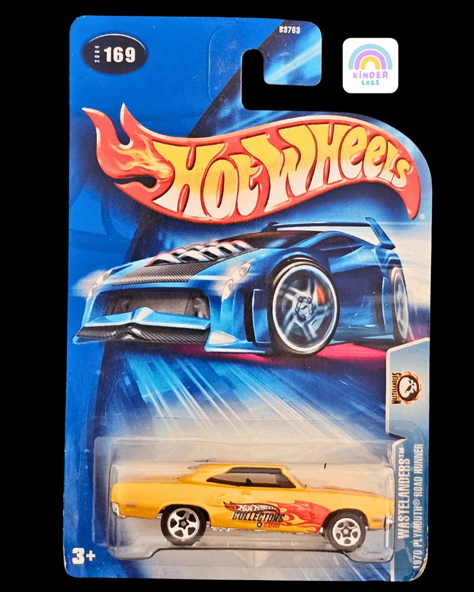 Hot Wheels 1970 Plymouth Road Runner (Wastelanders) - Kinder Logs