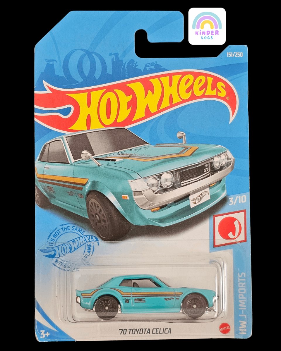 Hot Wheels 1970 Toyota Celica - Japan Imports - Kinder Logs