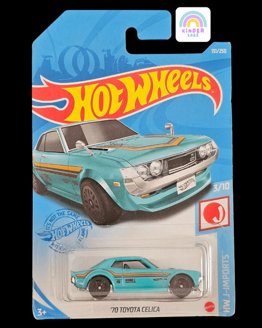 Hot Wheels 1970 Toyota Celica - Japan Imports - Kinder Logs