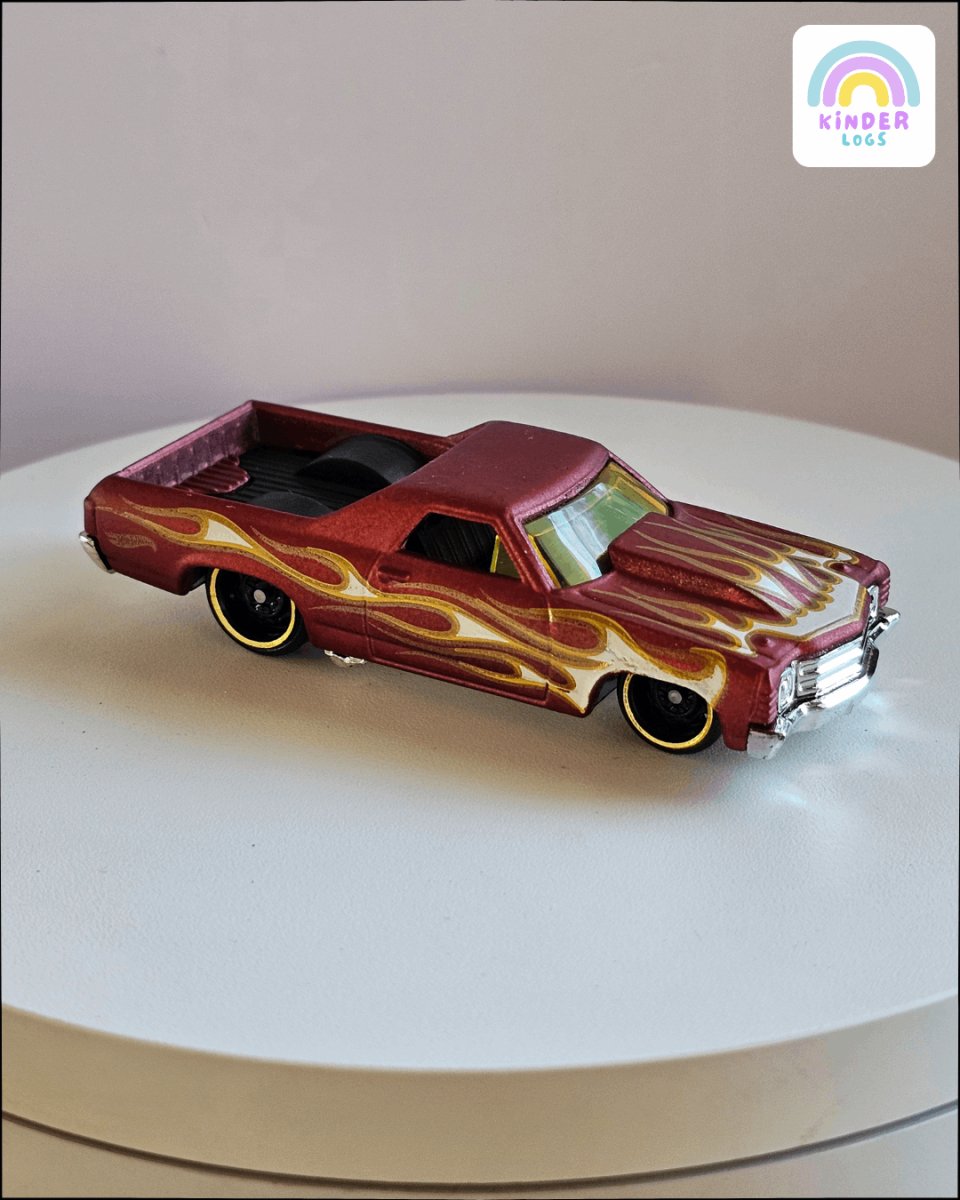 Hot Wheels 1971 Chevrolet El Camino (Uncarded) - Kinder Logs