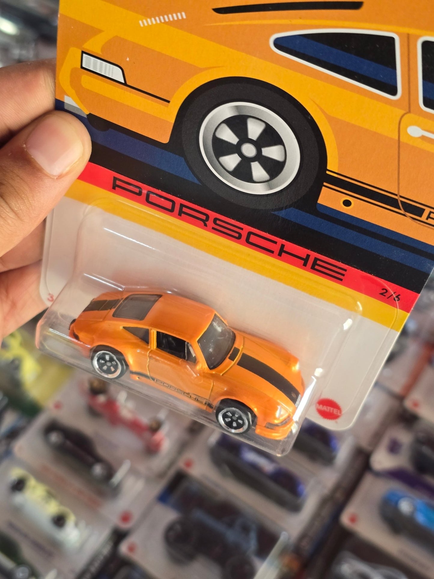 Hot Wheels 1971 Porsche 911 - Porsche Series (Imported) - Kinder Logs