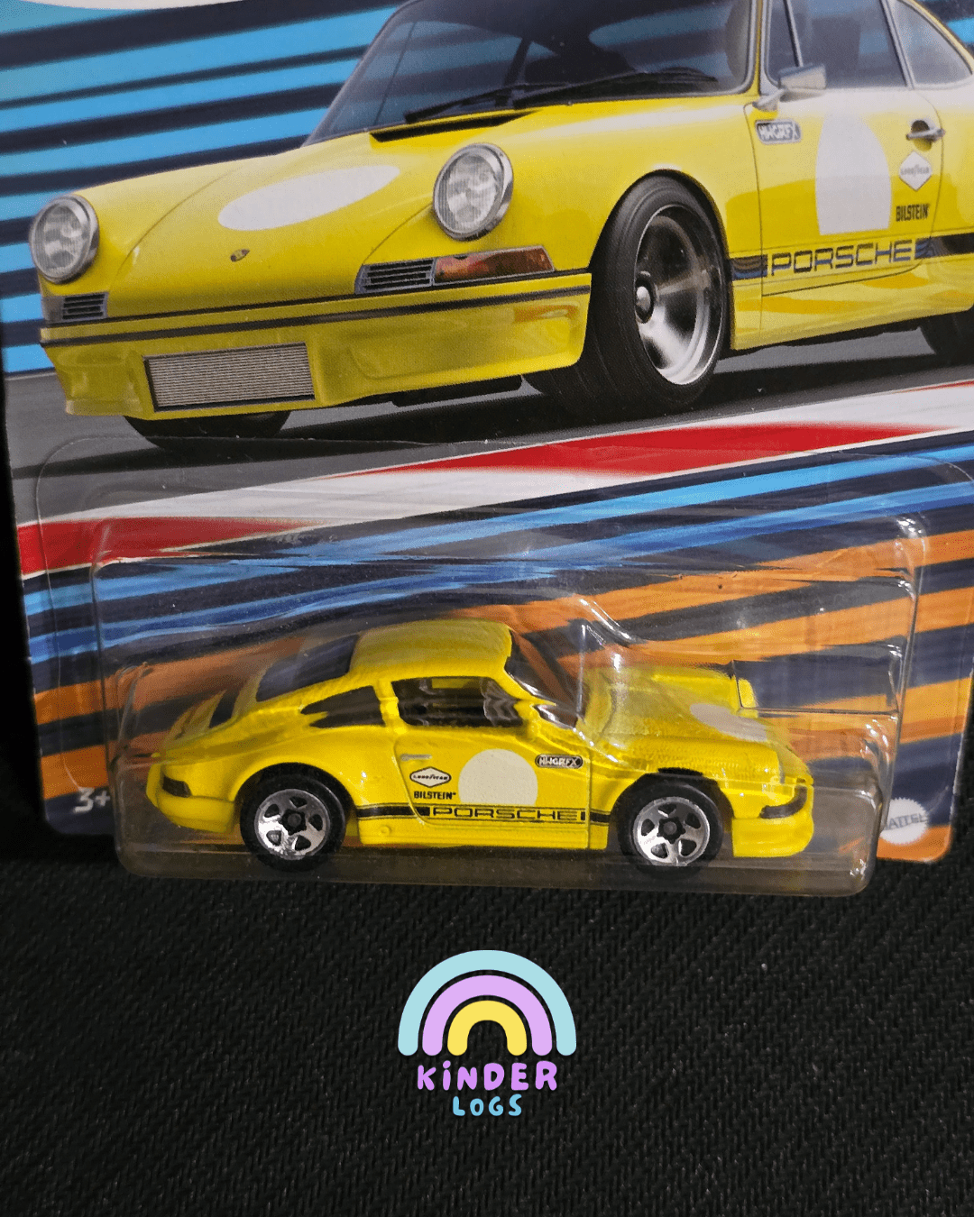 Hot Wheels 1971 Porsche 911 - Racing Circuit (Imported) - Kinder Logs
