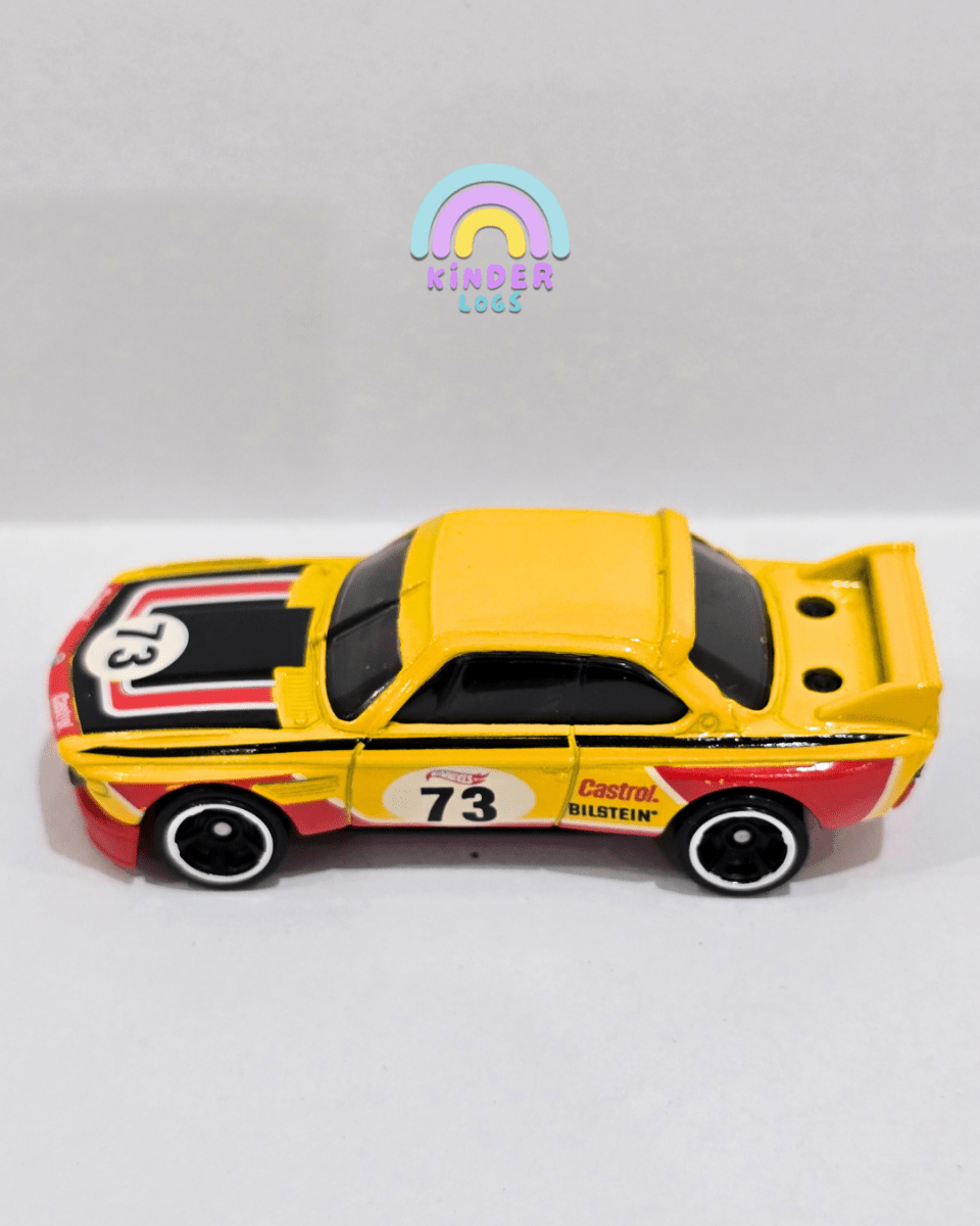 Hot Wheels 1973 BMW 3.0 CSL Race Car (Uncarded) - Kinder Logs