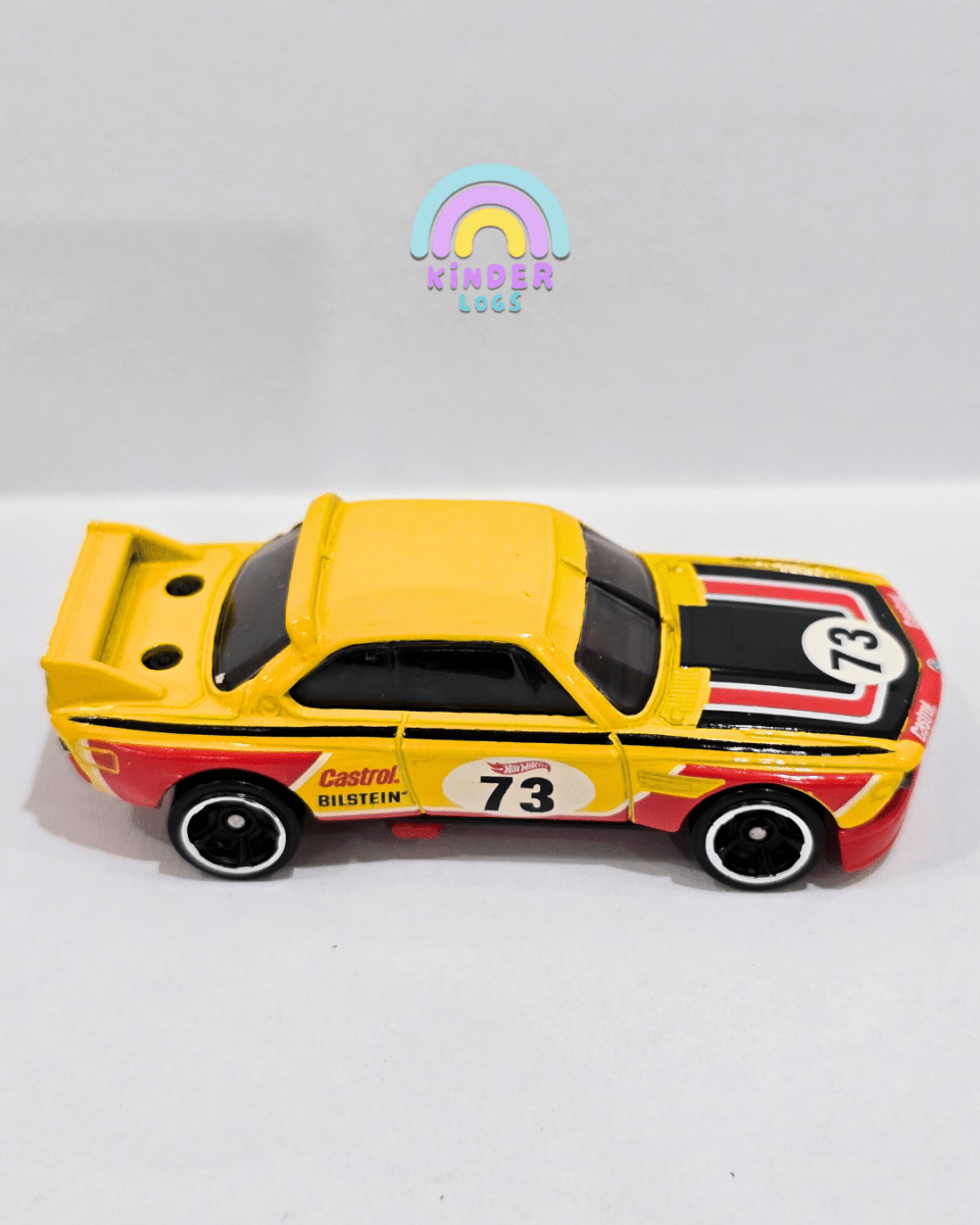 Hot Wheels 1973 BMW 3.0 CSL Race Car (Uncarded) - Kinder Logs