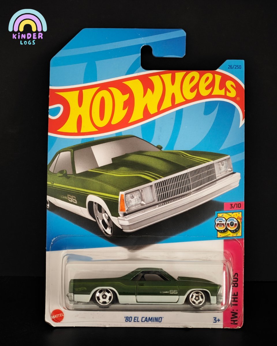 Hot Wheels 1980 Chevrolet El Camino SS - Kinder Logs