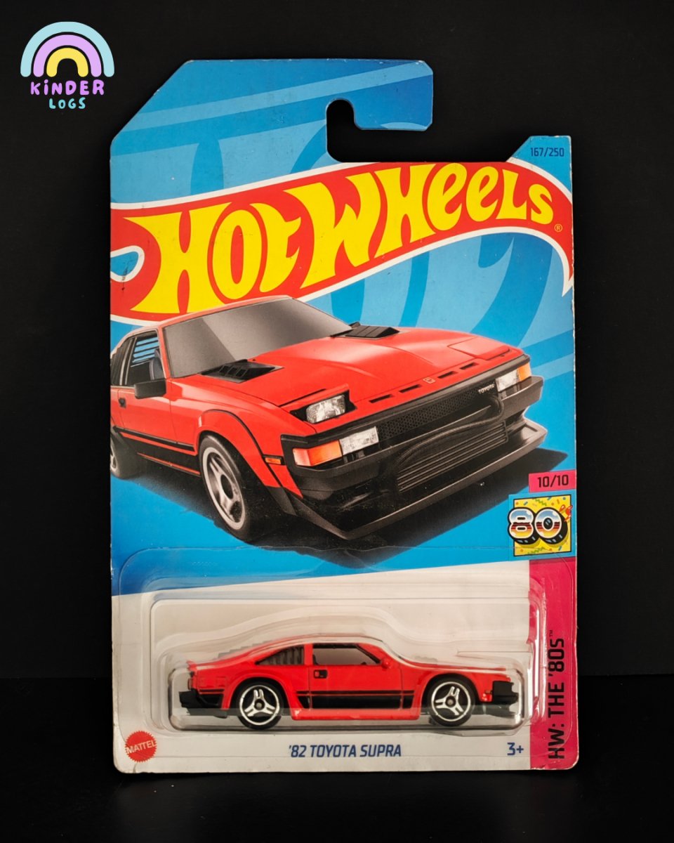 Hot Wheels 1982 Toyota Supra - Kinder Logs