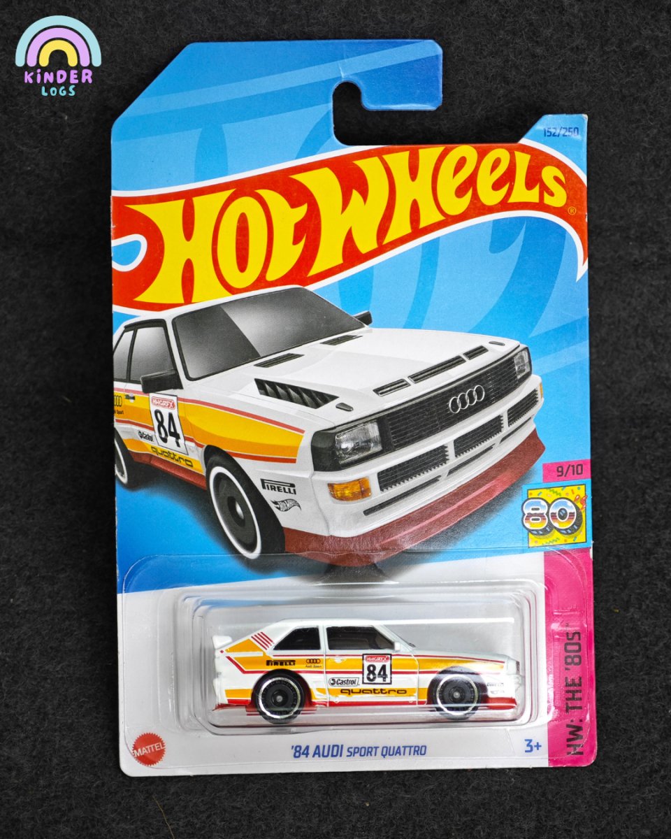 Hot Wheels 1984 Audi Sport Quattro - Kinder Logs