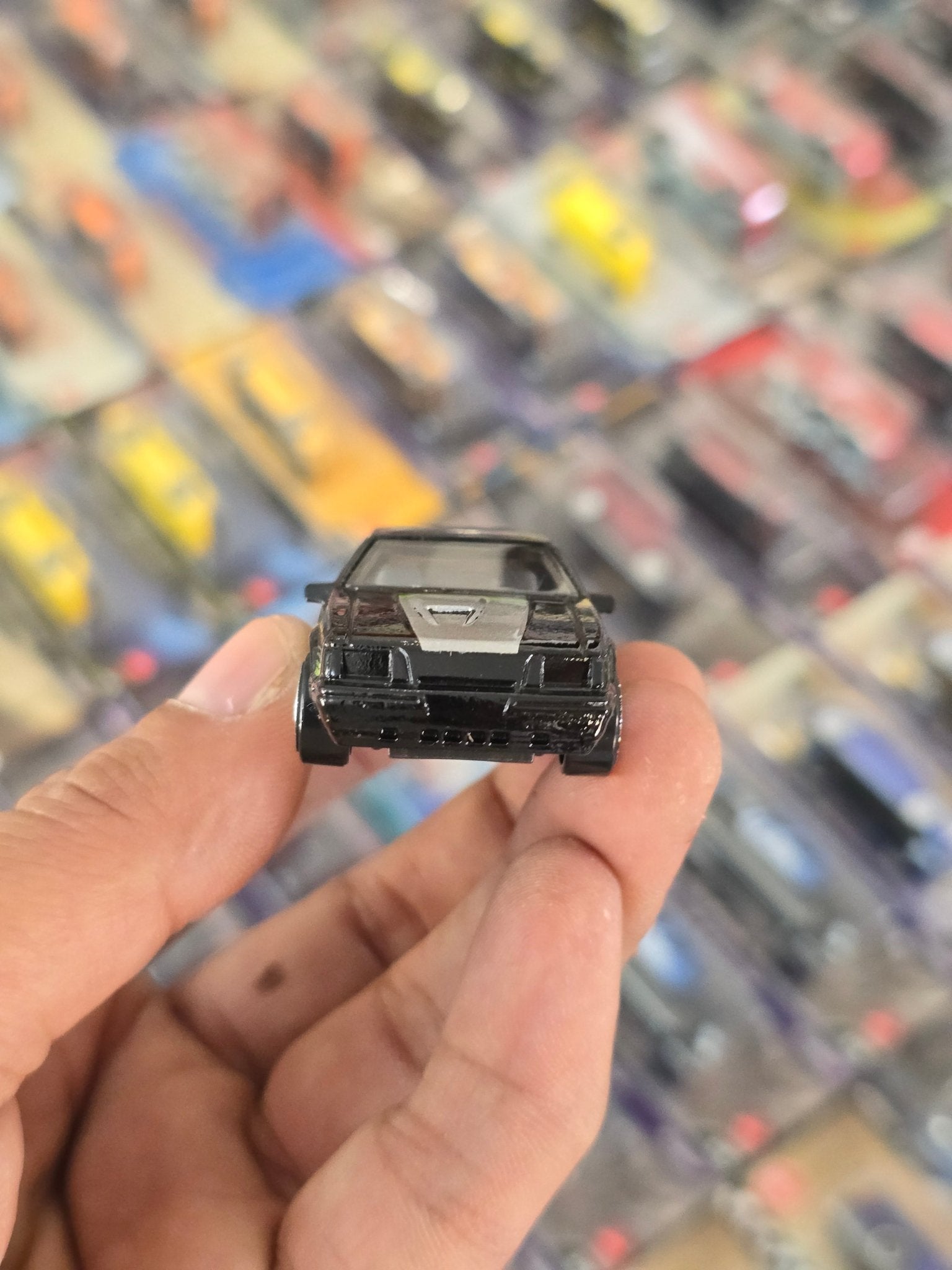 Hot Wheels 1984 Ford Mustang SVO - Black (Uncarded) - Kinder Logs