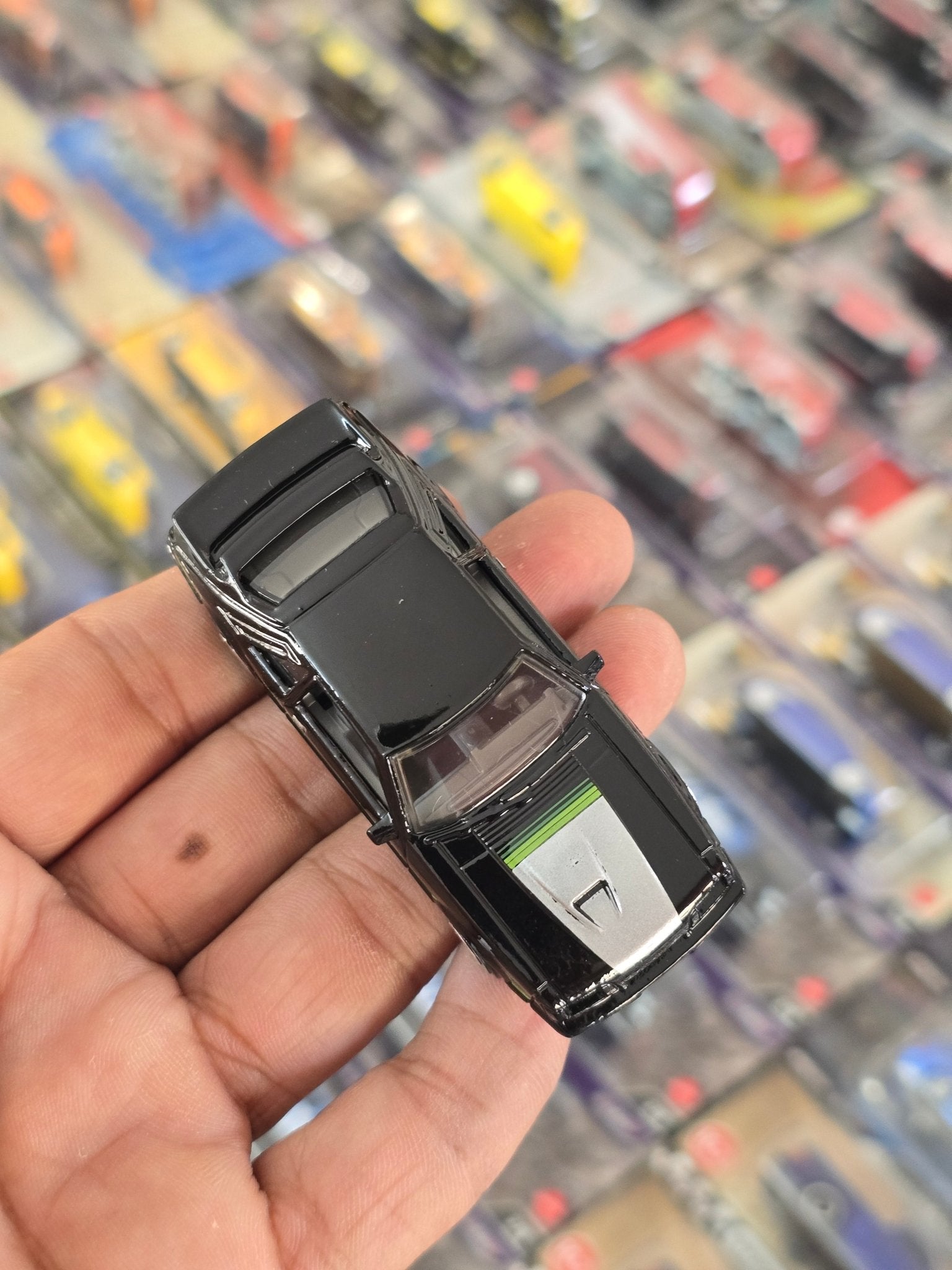 Hot Wheels 1984 Ford Mustang SVO - Black (Uncarded) - Kinder Logs