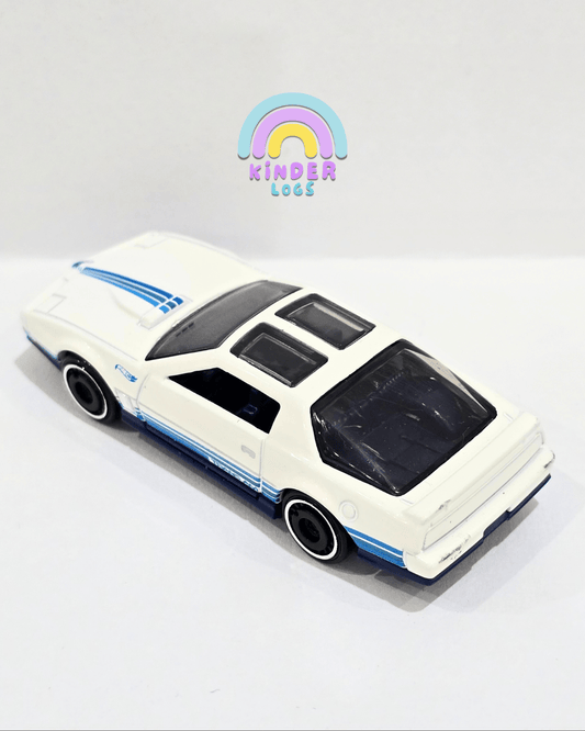 Hot Wheels 1984 Pontiac Firebird - White (Uncarded) - Kinder Logs