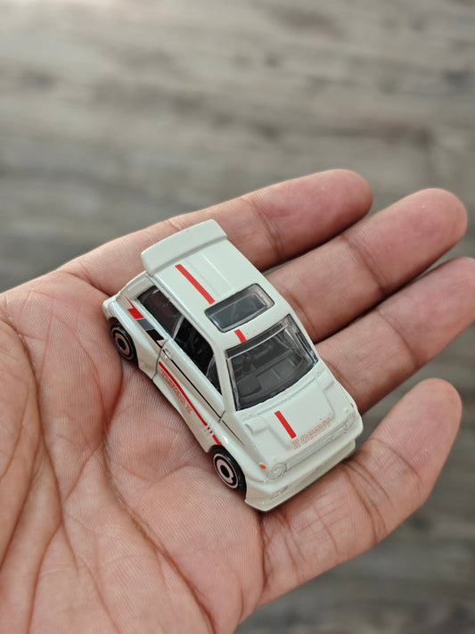 Hot Wheels 1985 Honda City Turbo II - Cream (Uncarded - New) - Kinder Logs