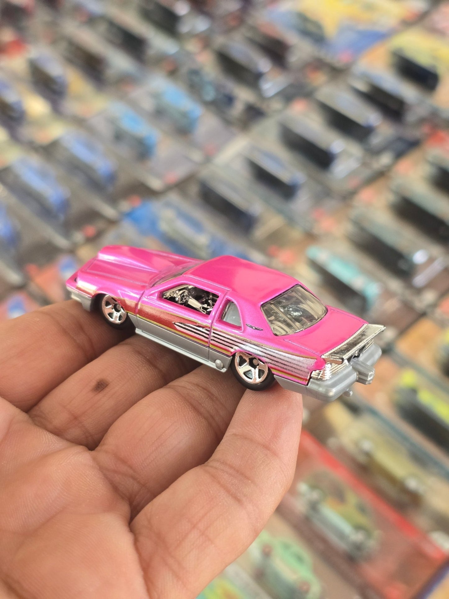 Hot Wheels 1988 Ford Thunderbird Dragster T - Bird (Uncarded) - Kinder Logs